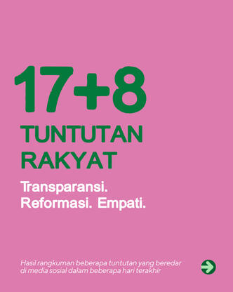 17+8 Tuntutan Rakyat